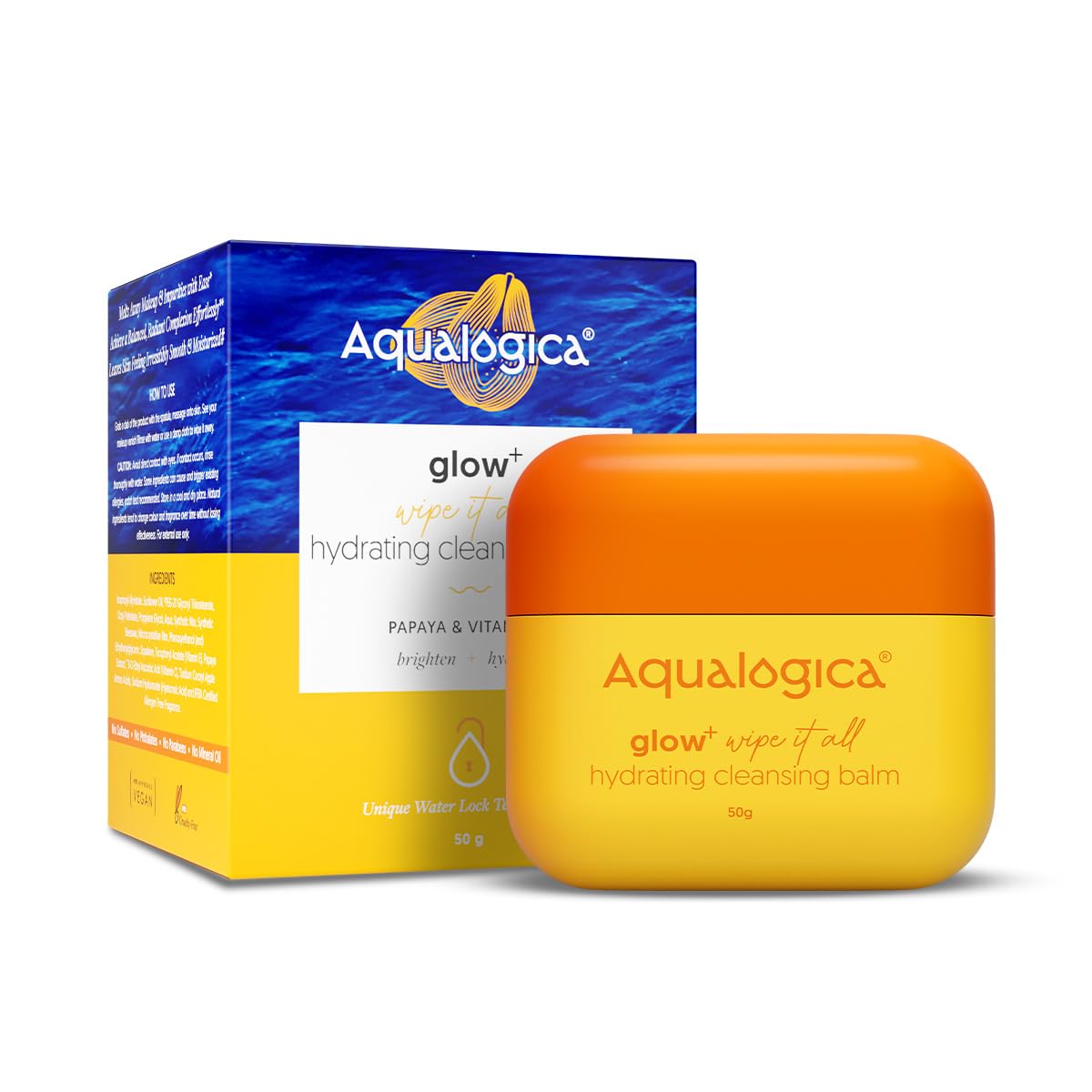 AQUALOGICA GLOW + HYDRATING CLEANSING BALM 50 GM