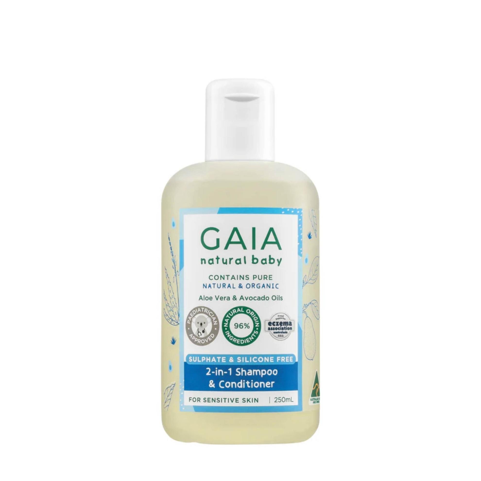 GAIA BABY SHAMPOO & CONDITIONER 250 ML