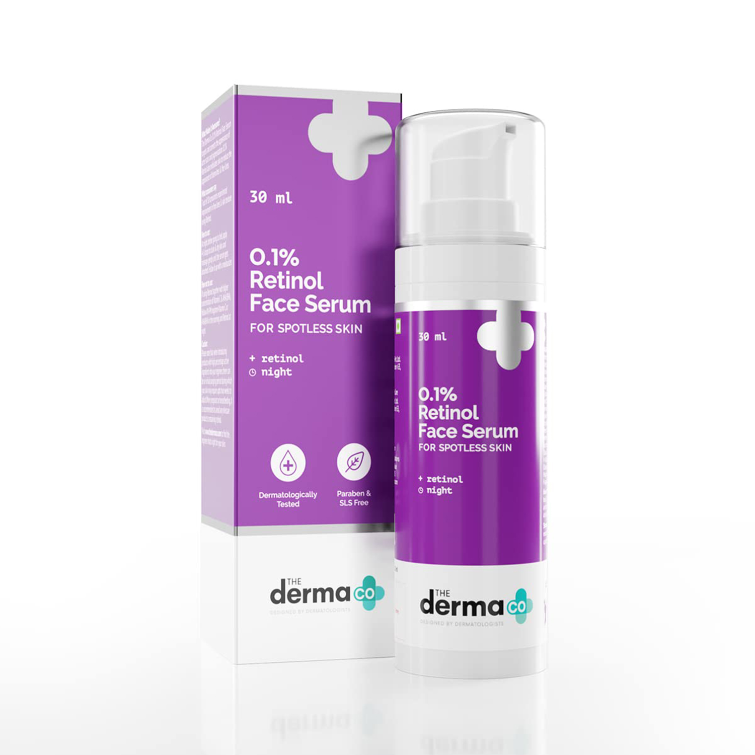 The Derma CO 0.1% Retinol Face Serum 30ml