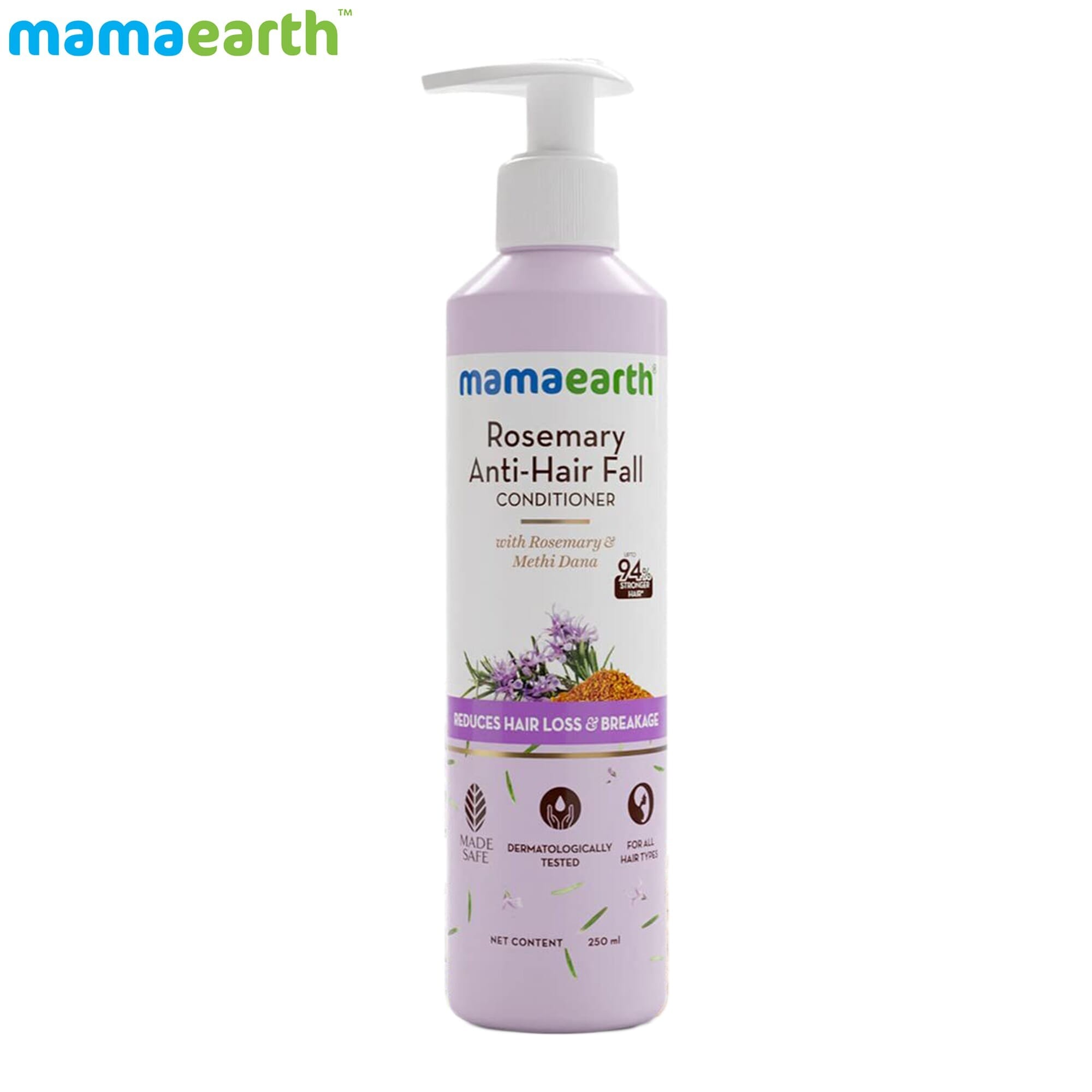 mamaearth Rosemary Anti Hair Fall Conditioner with Rosemary & Methi Dana - 250 ml