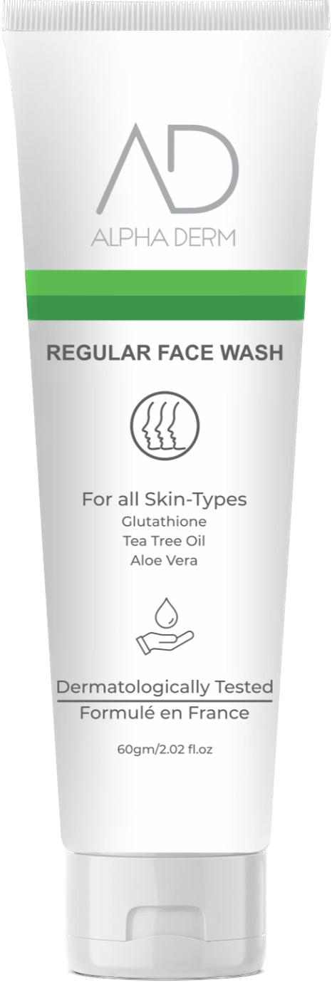 ALPHA DERM REGULAR FACE WASH 60 GM 