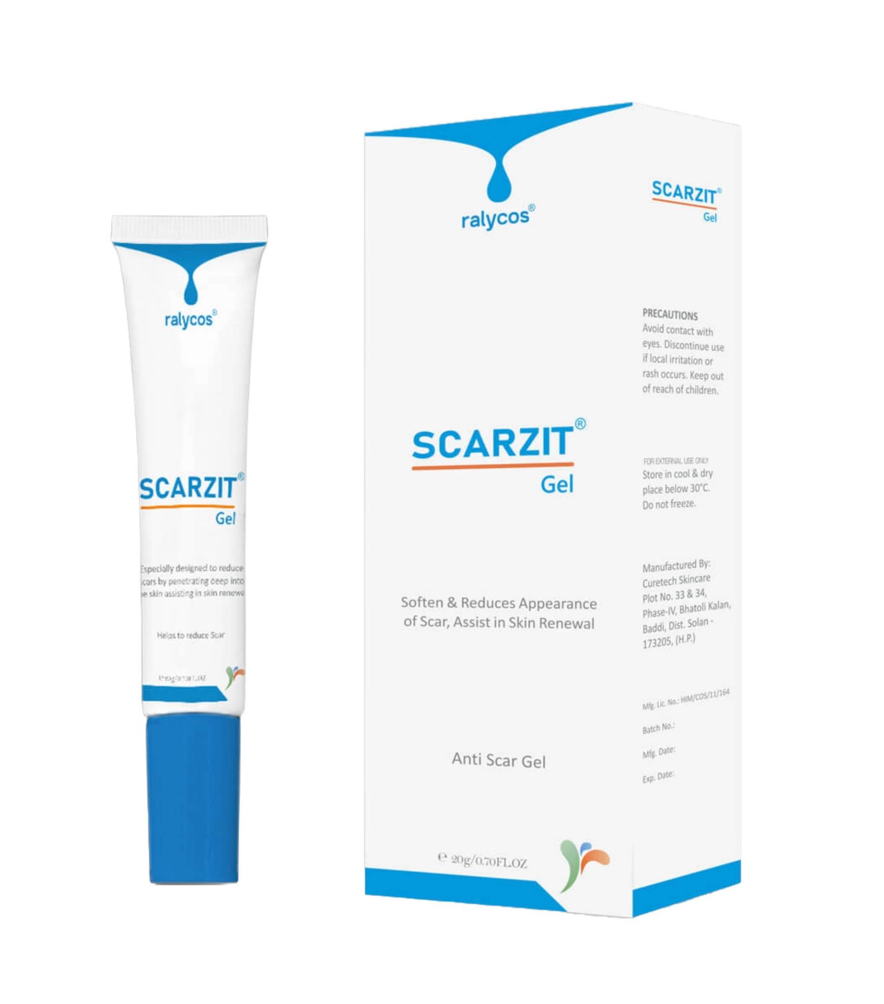 RALYCOS SCARZIT GEL 20 GM 