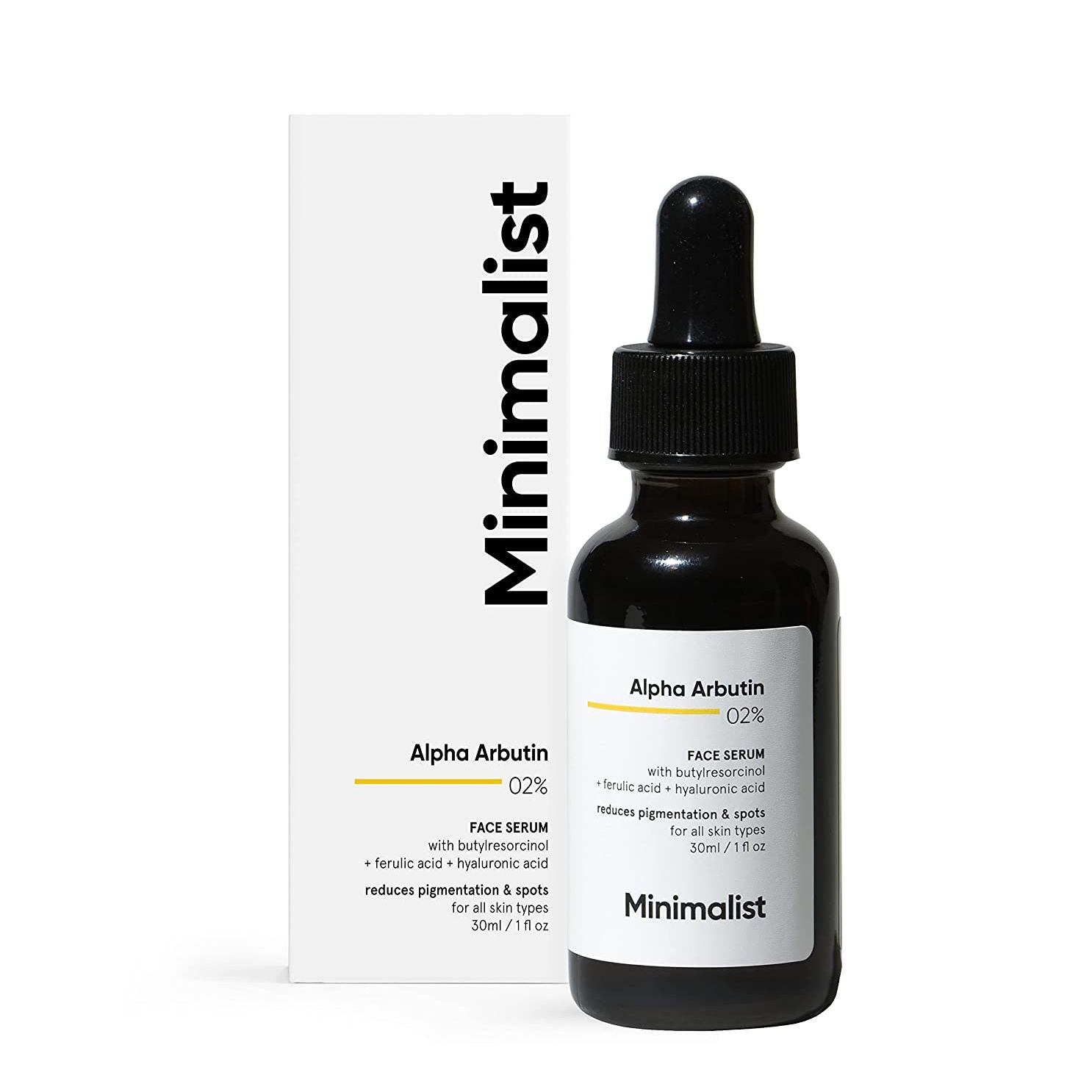 MINIMALIST 2% ALPHA ARBUTIN FOR PIGMENTATION & DARK SPOTS REMOVAL 30 ML