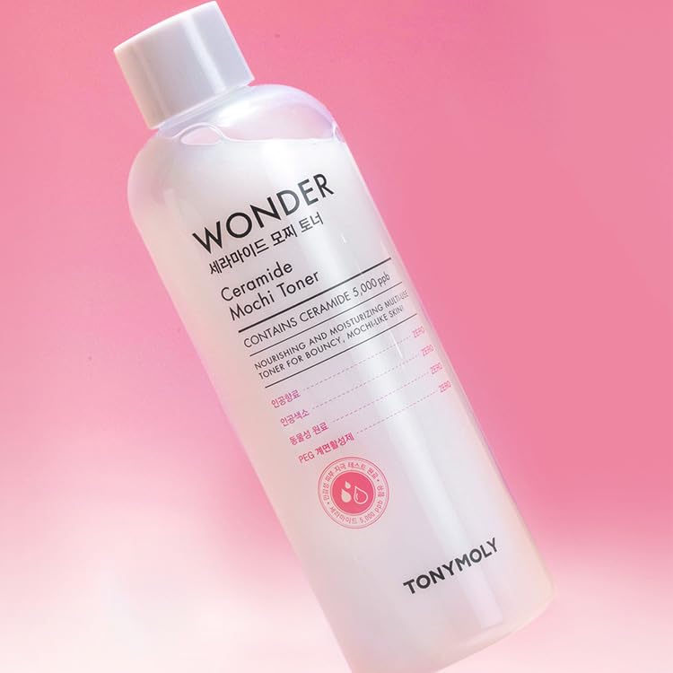 TONYMOLY - WONDER CERAMIDE MOCHI TONER PUMP VERSION - 300ML