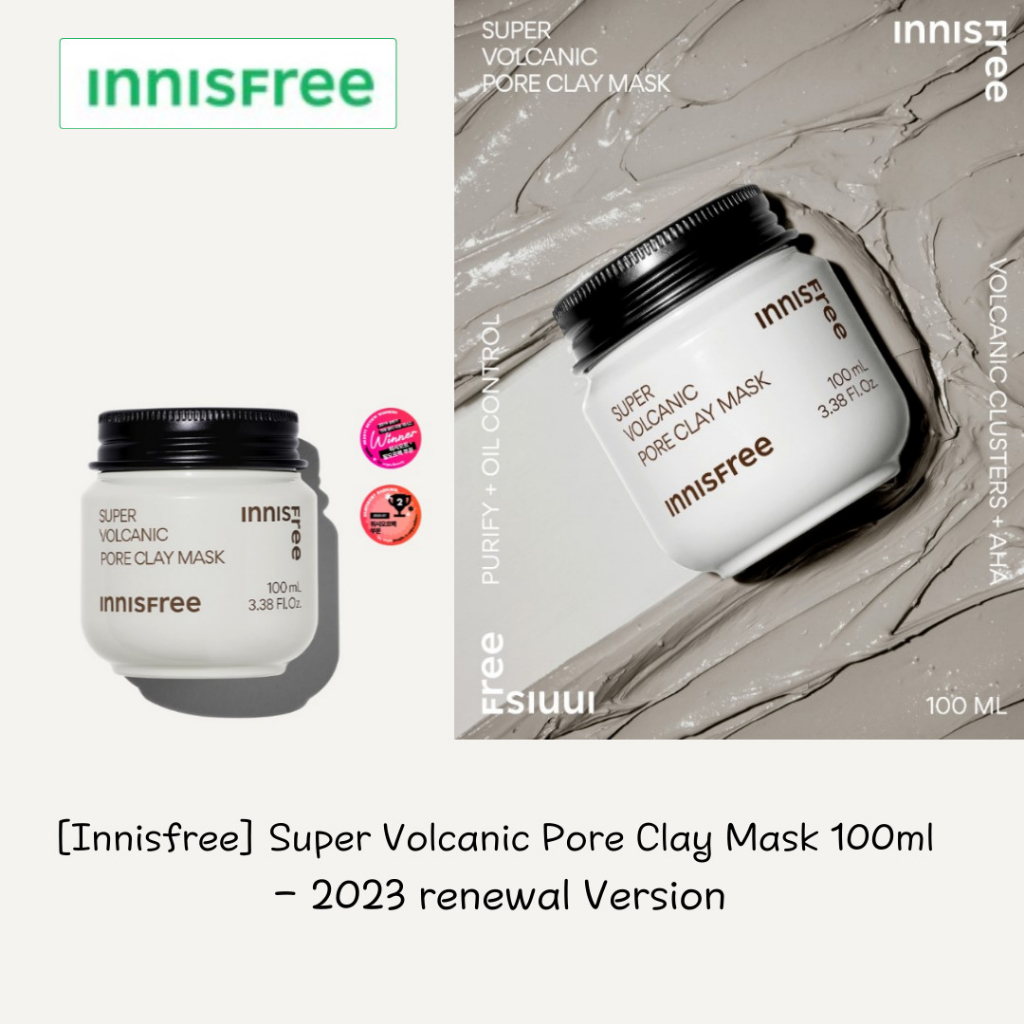 INNISFREE SUPER VOLCANIC PORE CLAY MASK 100 ML