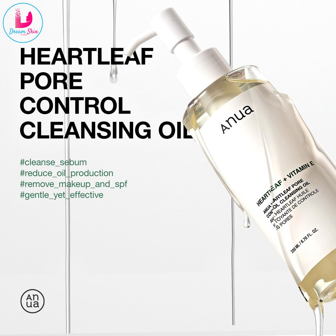 ANUA HEARTLEAF PORE CONTROL CLEANSING OIL 200 ML 