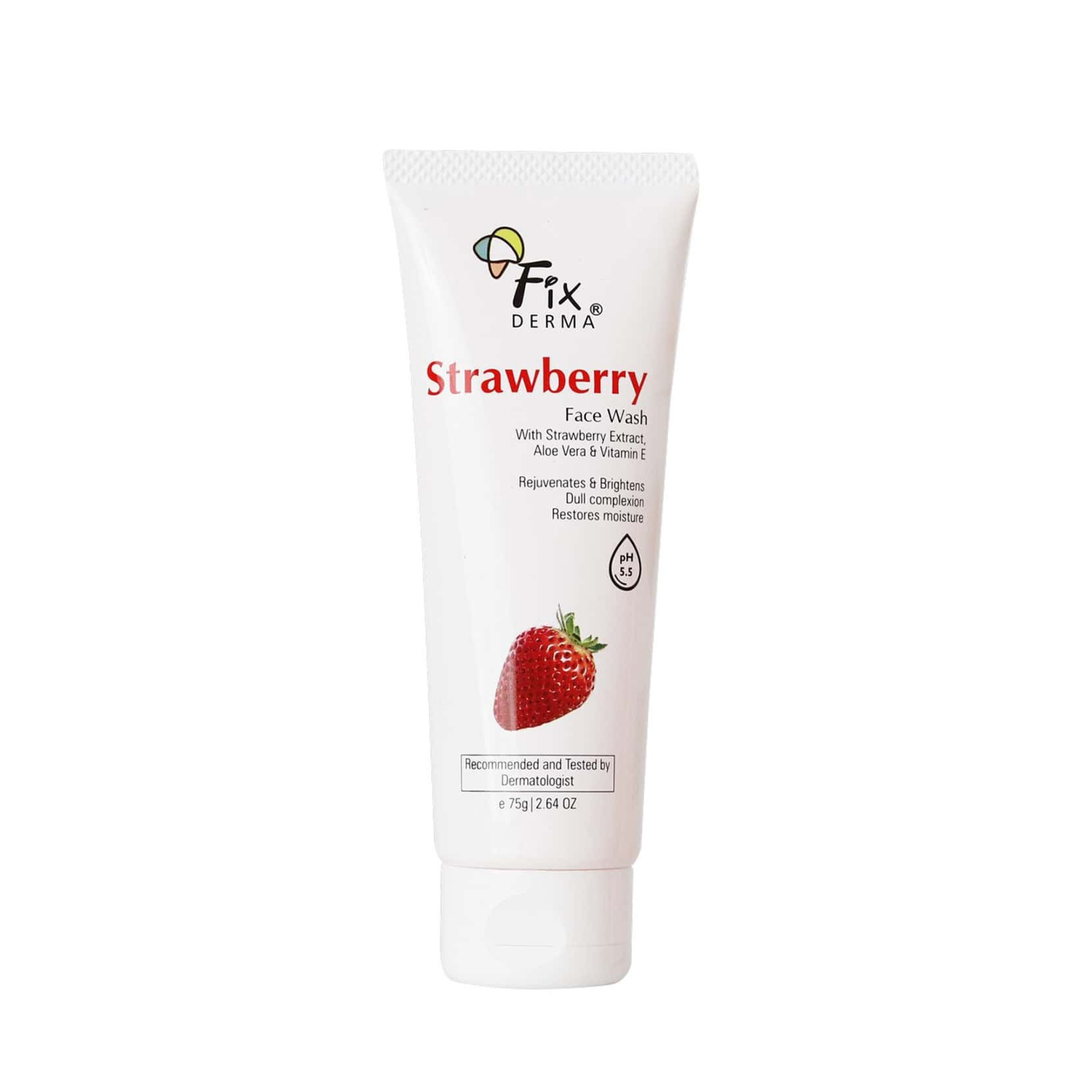 FixDerma Strawberry Face Wash 75gm