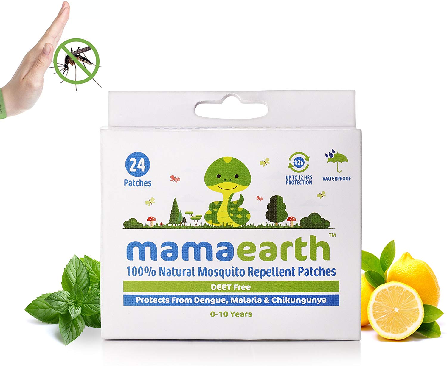 Mamaearth Anti Mosquito Patch Printed - Pack of 24