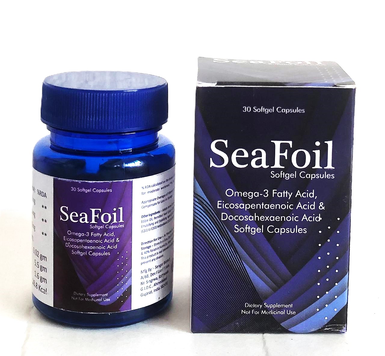 SEAFOIL SOFTGEL CAPSULES