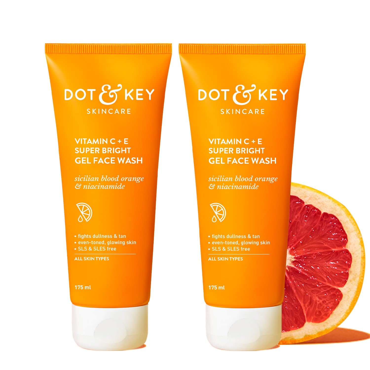 DOT & KEY VITAMIN C + E SUPER BRIGHT GEL FACE WASH - 100ml