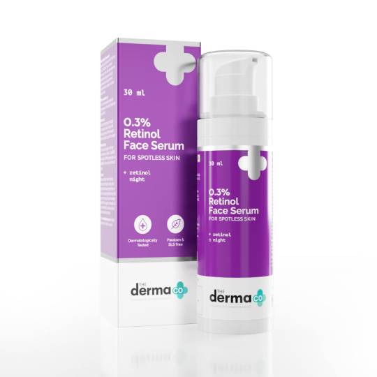 0.3% retinol face serum