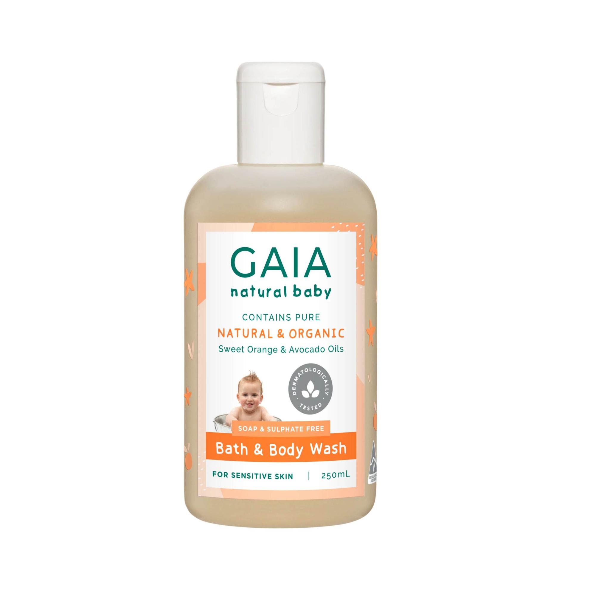 GAIA BABY BODY WASH 250 ML