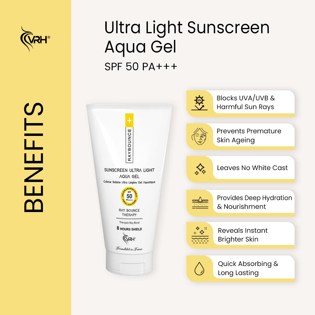 VRH SUNSCREEN ULTRA LIGHT AQUA GEL SPF 50 PA++++ 50 ML 