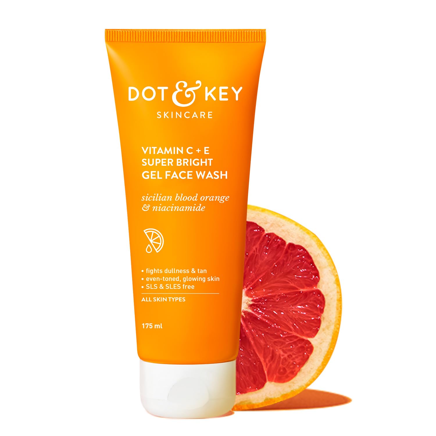 DOT & KEY VITAMIN C + E SUPER BRIGHT GEL FACE WASH - 100ml