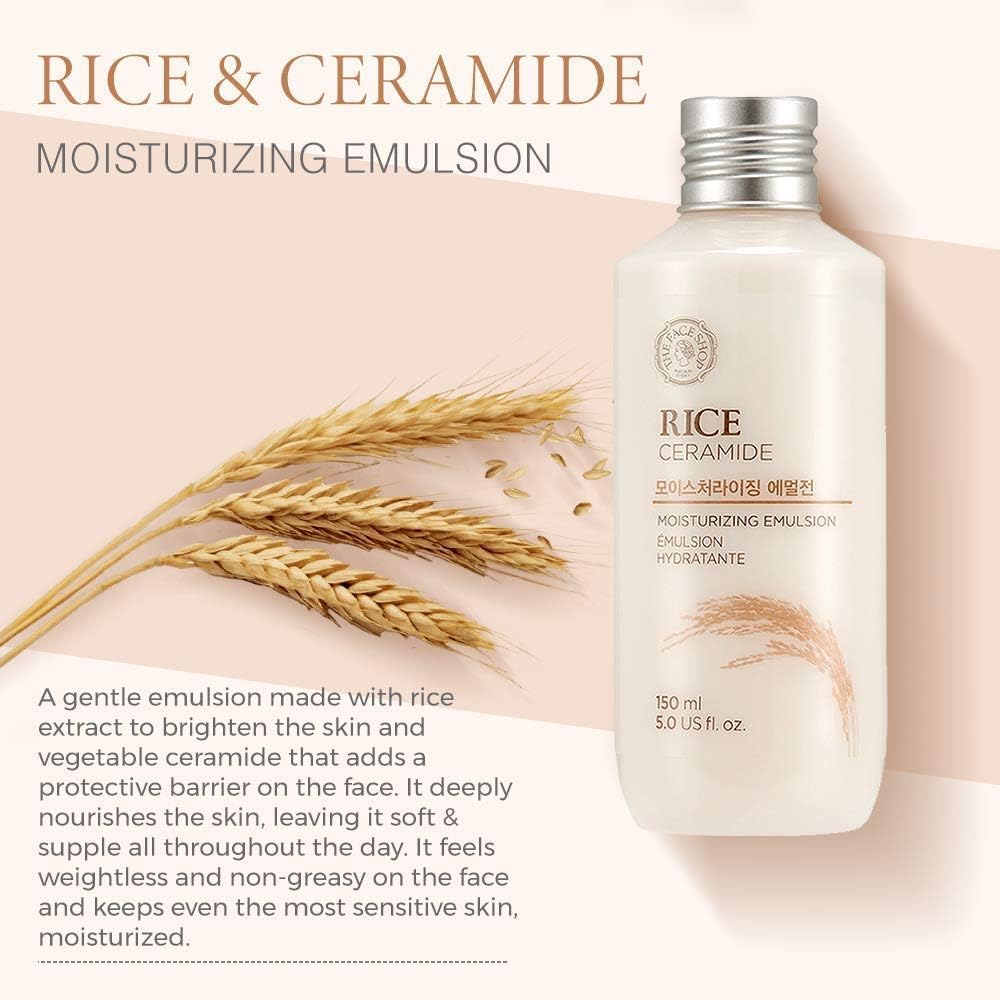 THE FACE SHOP RICE&CERAMIDE MOISTURIZING EMULSION