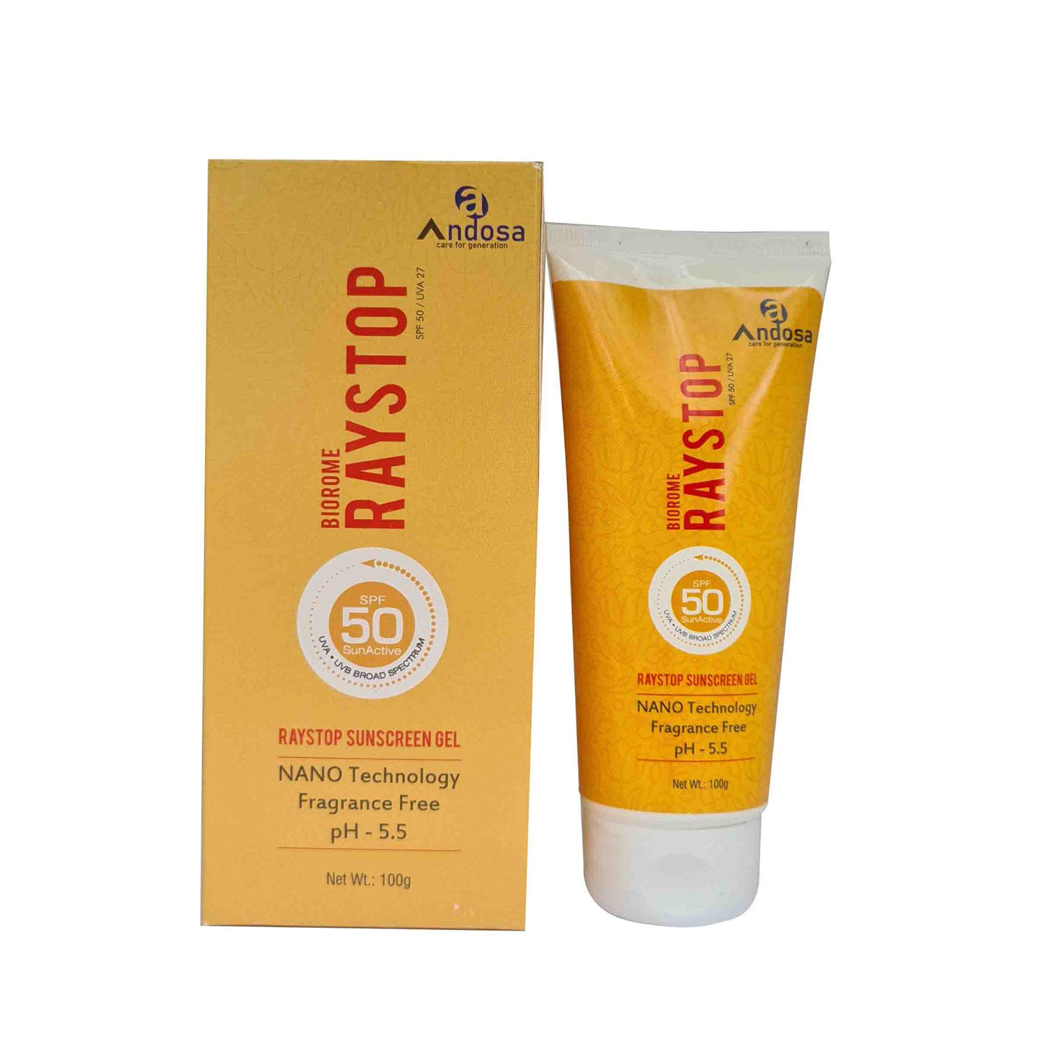 Biorome raystop 50+Spf 100gm