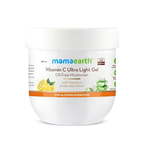 Mamaearth Vitamin C Ultra Light Gel Oil-Free Moisturizer 