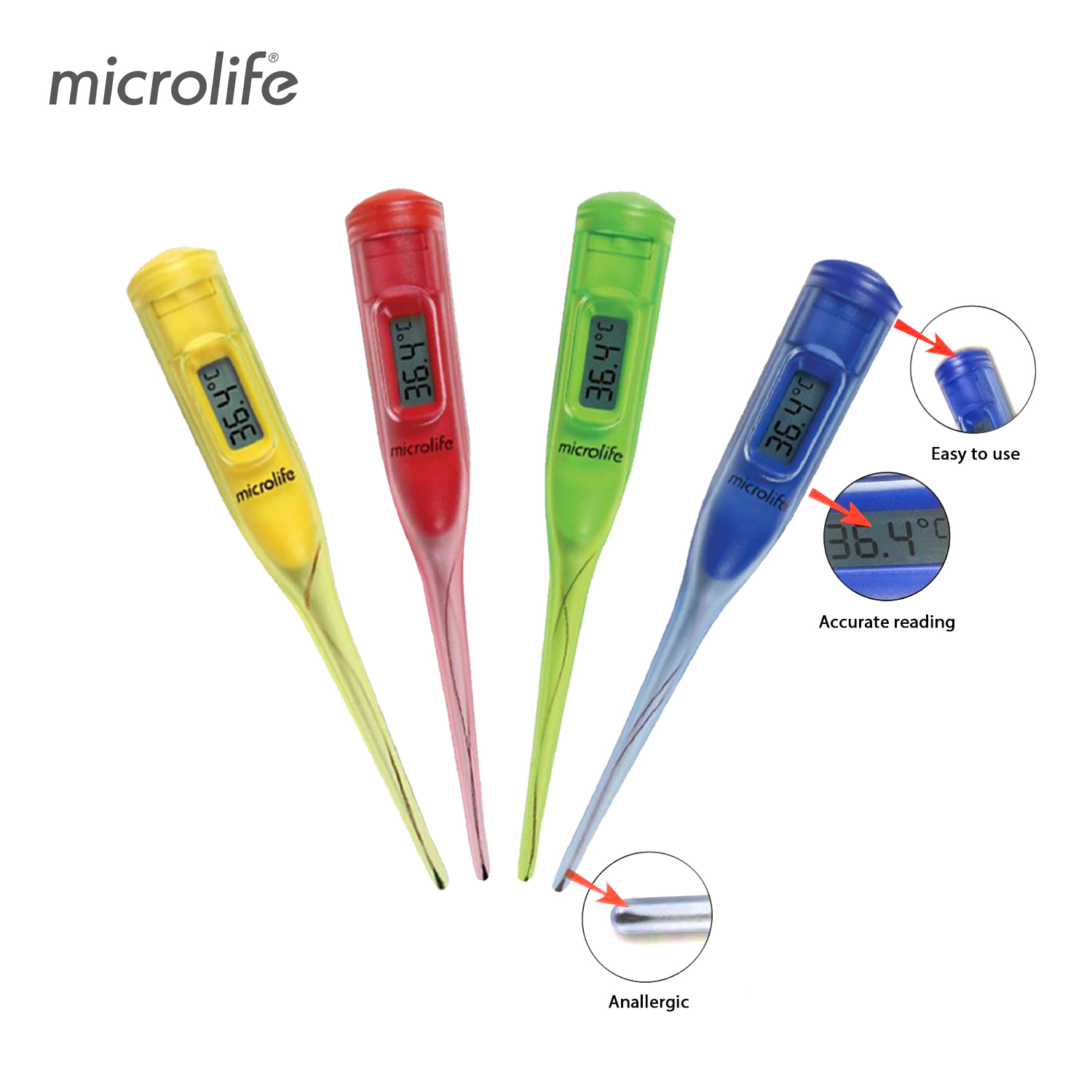 Microlife Digital Thermometer MT-60