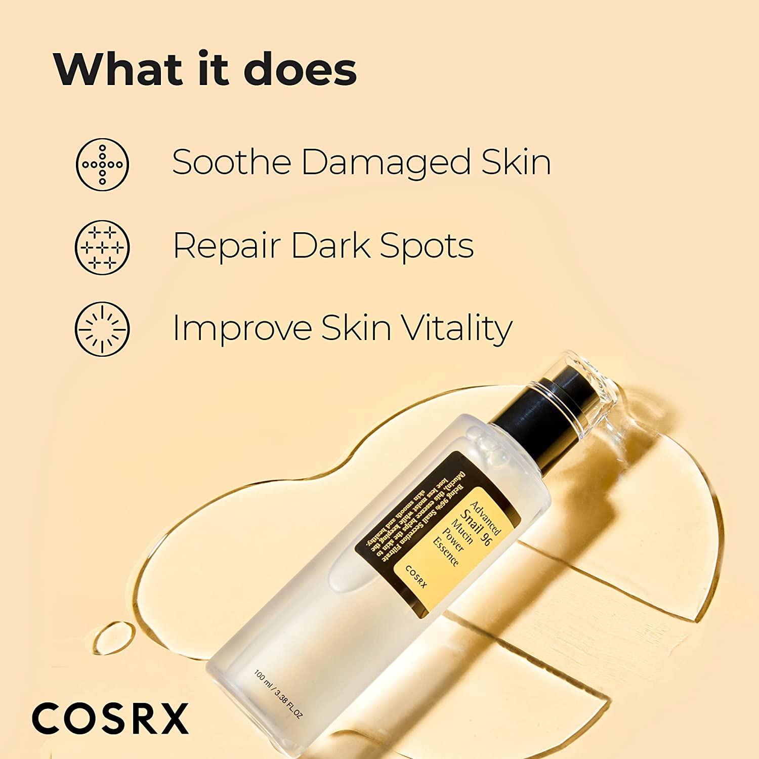 COSRX - ADVANCED SNAIL 96 MUCIN POWER ESSENCE 100 ML