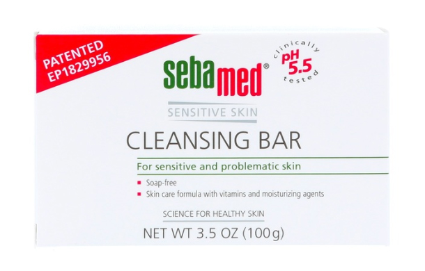 SEBAMED CLEANSING BAR SENSITIVE SKIN 100GM