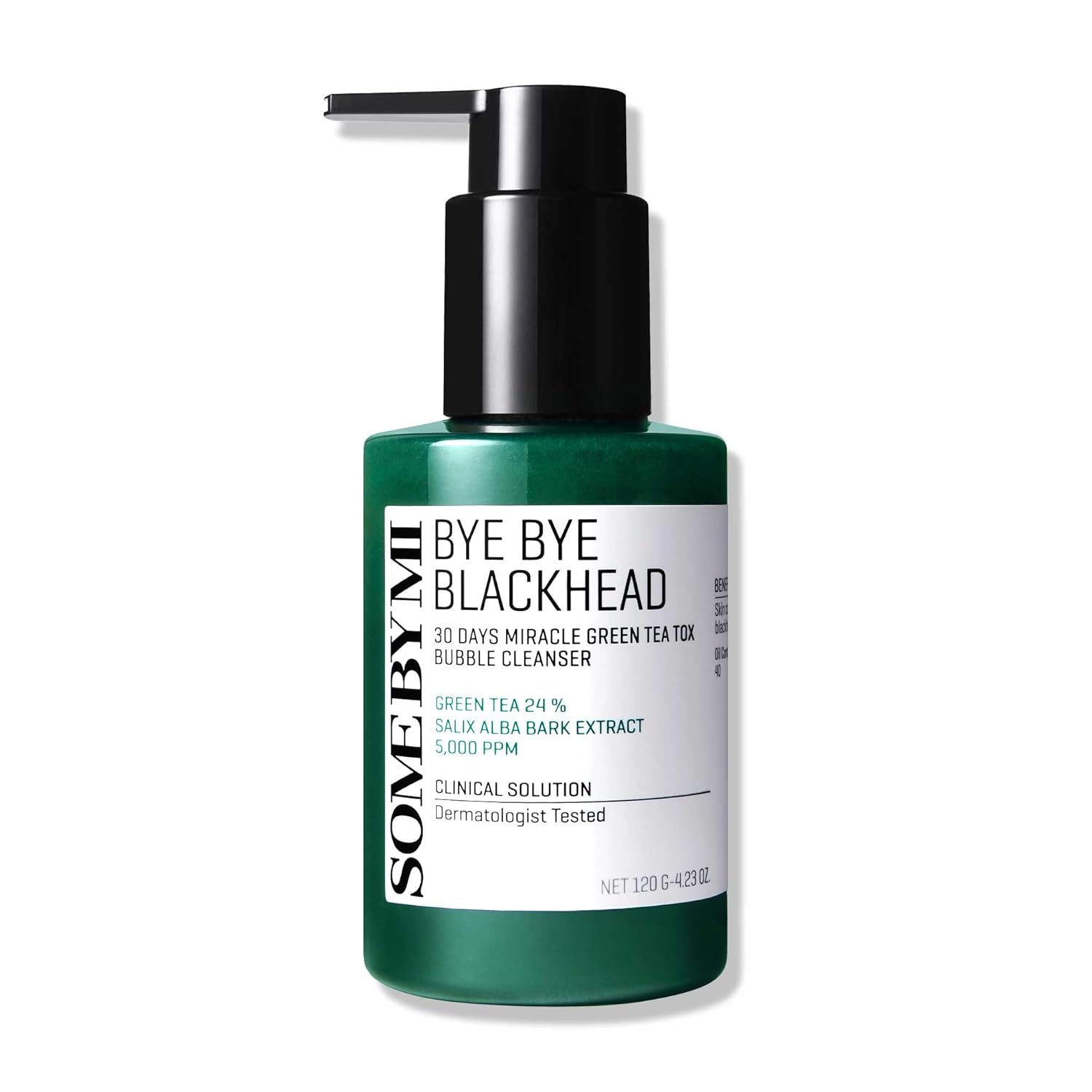 SOME BY MI BYE BYE BLACKHEAD 30 DAYS GREEN TEA TOX BUBBLE CLEANSER