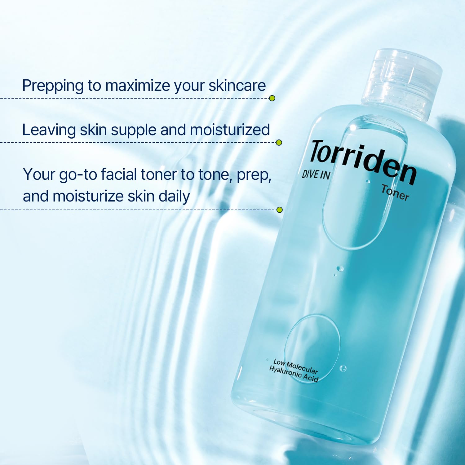 TORRIDEN - DIVE-IN LOW MOLECULE HYALURONIC ACID TONER 300ML