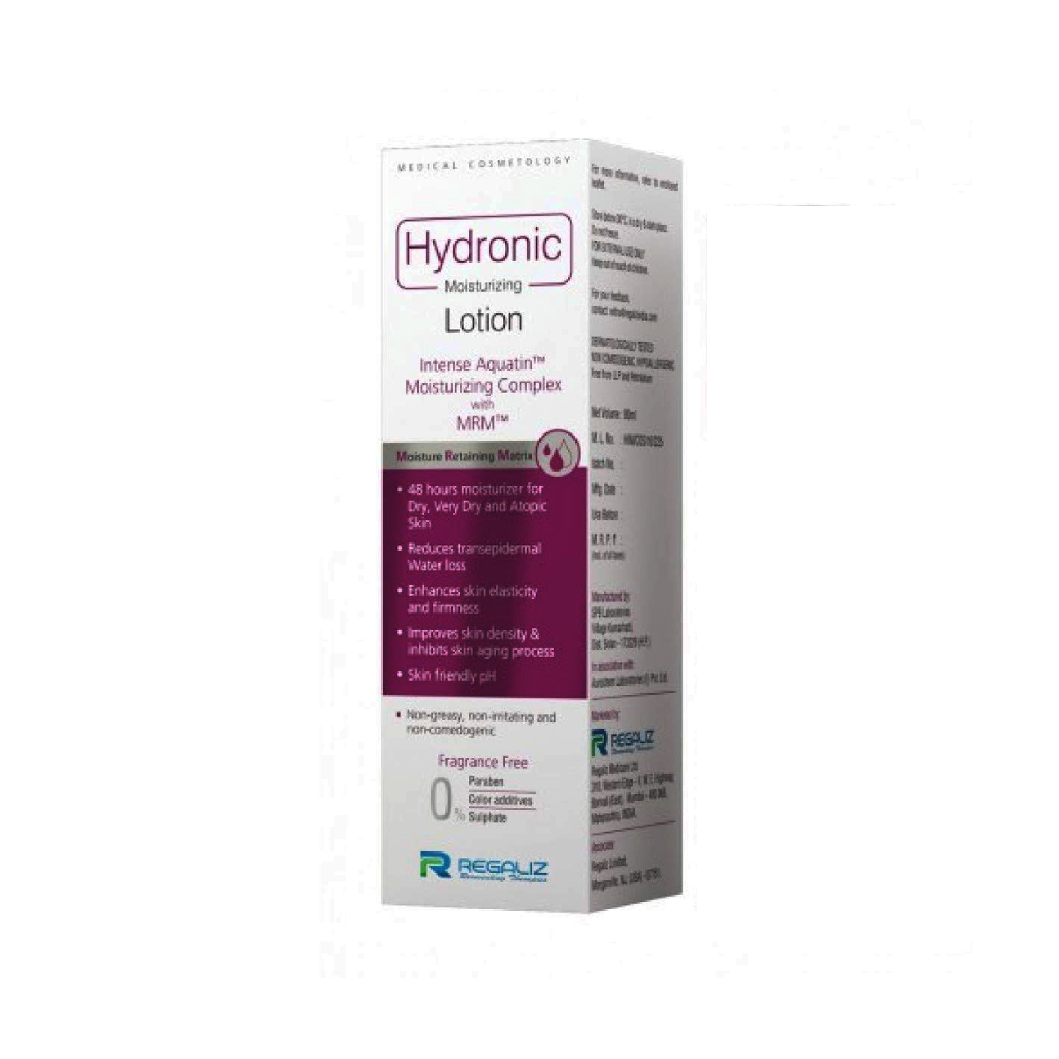 Regaliz Hydronic Moisturizing Lotion 100 ml