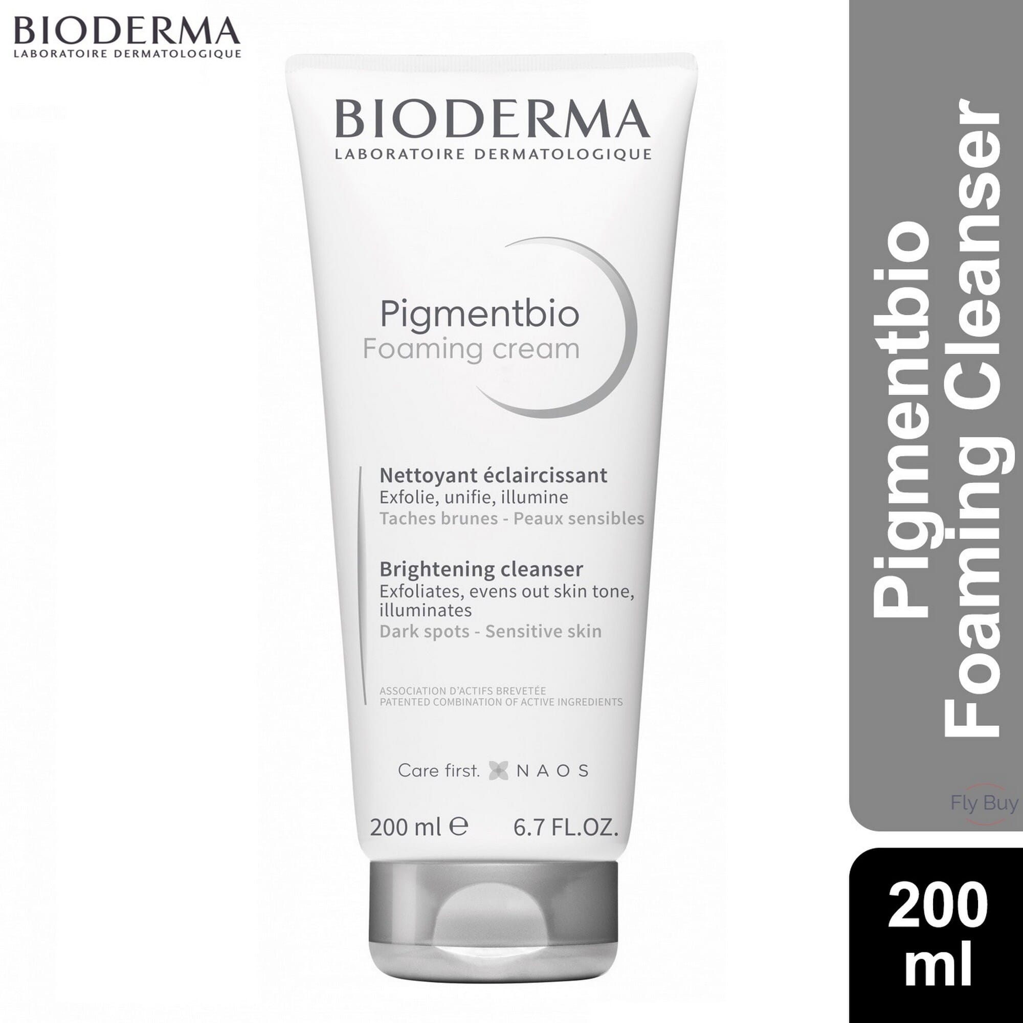 BIODERMA SEBIUM GEL MOUSSANT PURIFYING CLEANSINBIODERMA PIGMENTBIO FOAMING CREAM EXFOLIATING CLEANSER 200 ML FOR DARK SPOTS , SENSITIVE SKIN | FACEWASH |G FOAMING GEL 200ML 6.67 FL. OZ