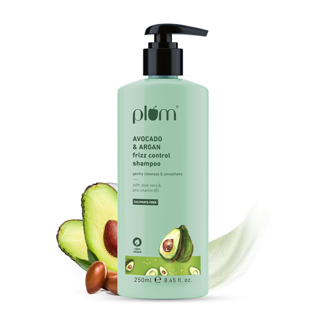 PLUM AVOCADO & ARGAN FRIZZ CONTROL SHAMPOO 250 ML