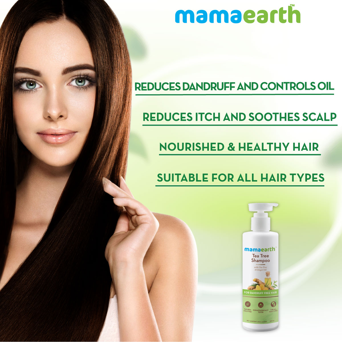 Mamaearth Tea Tree Shampoo