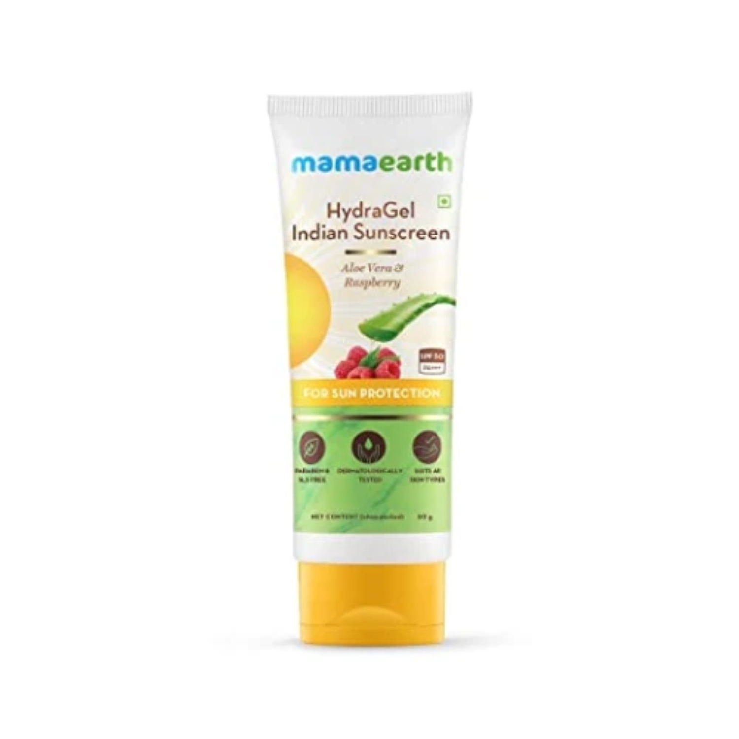 Mamaearth HydraGel Indian Sunscreen 50+ SpF 50gm