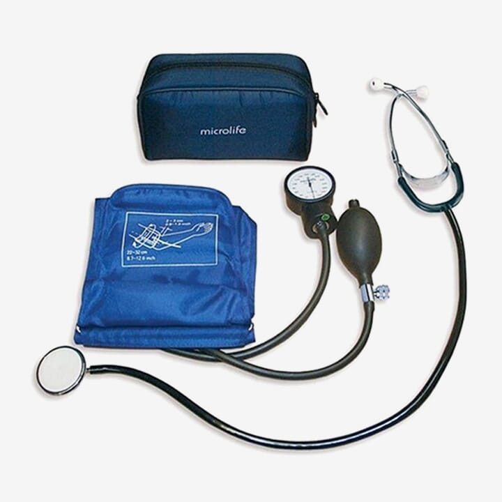 Microlife Bp Machine Aneroid  Blood Pressure Monitor + Sthetoscope Bpagi-20