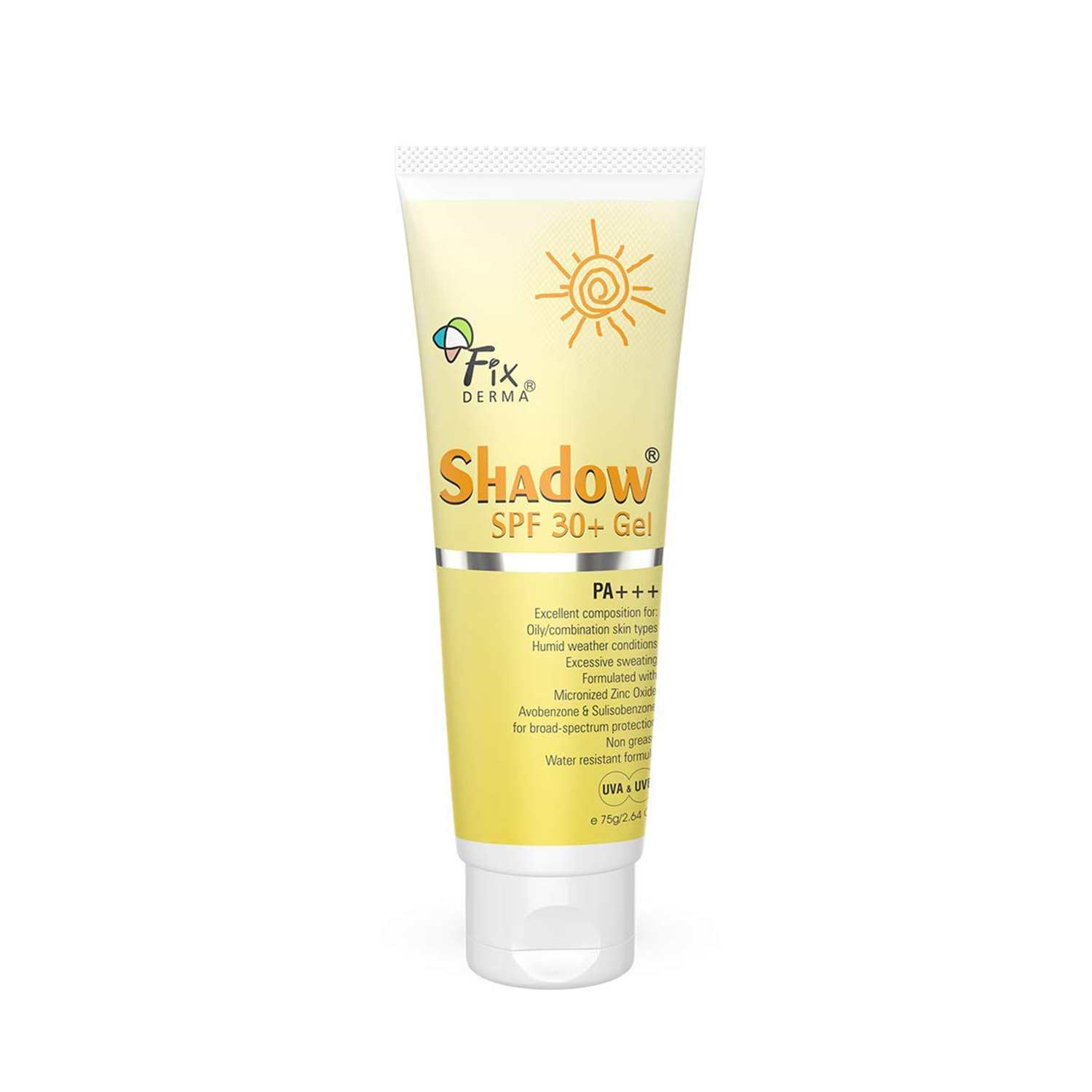 FixDerma Shadow 30+ Spf Gel 75gm