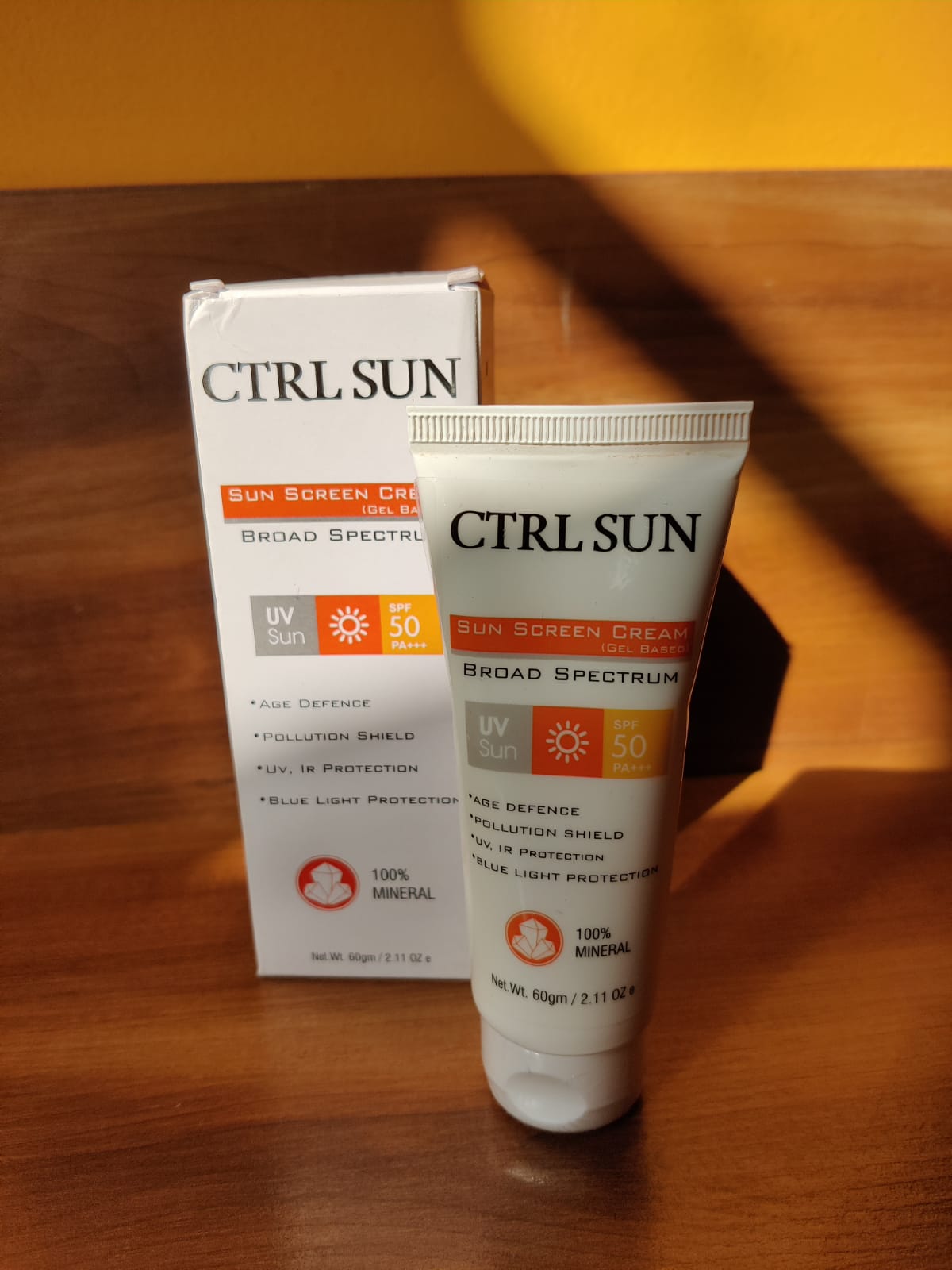 CTRL SUNSCREEN CREAM SPF 50 GEL BASED 60 GM