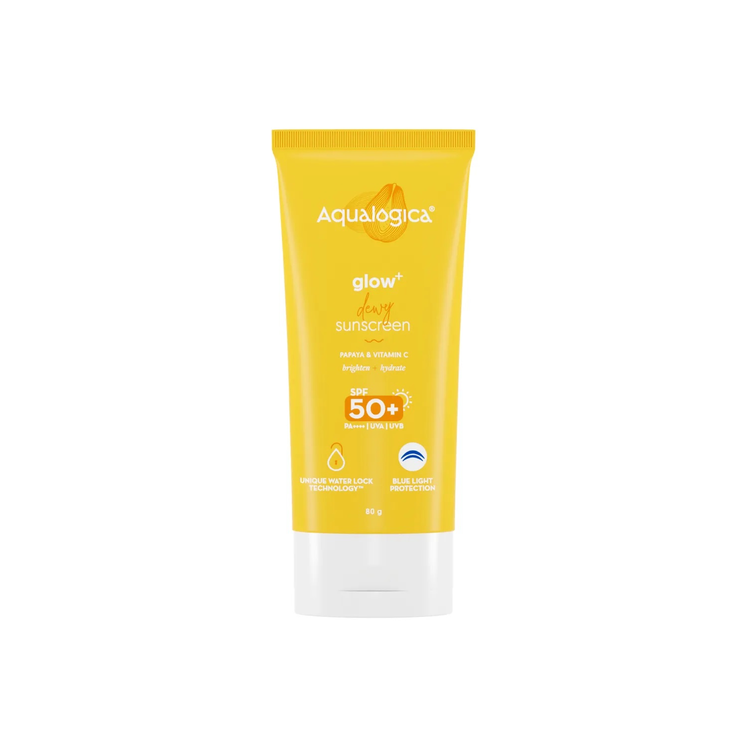 AQUALOGICA AG GLOW + DEWY SUNSCREEN 80 GM