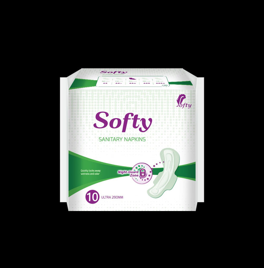 Softy Sanitary Napkins Ultra-thin 290/10 mm