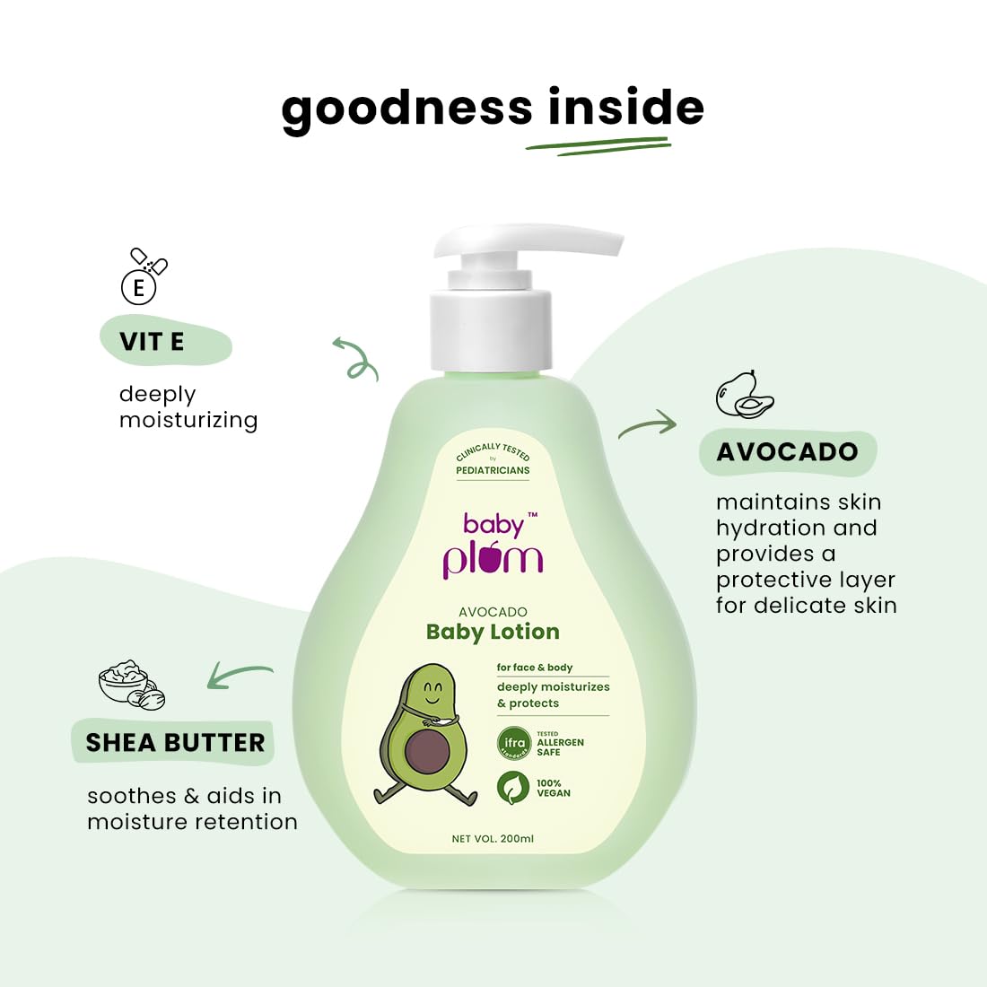 BABY PLUM - AVOCADO BABY LOTION 200 ML 