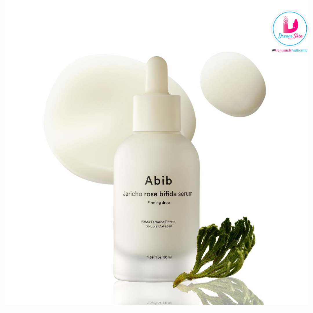 ABIB JERICHO ROSE BIFIDA SERUM FIRMING DROP, VISIBLY SMOOTHS TEXTURED SKIN 50ML