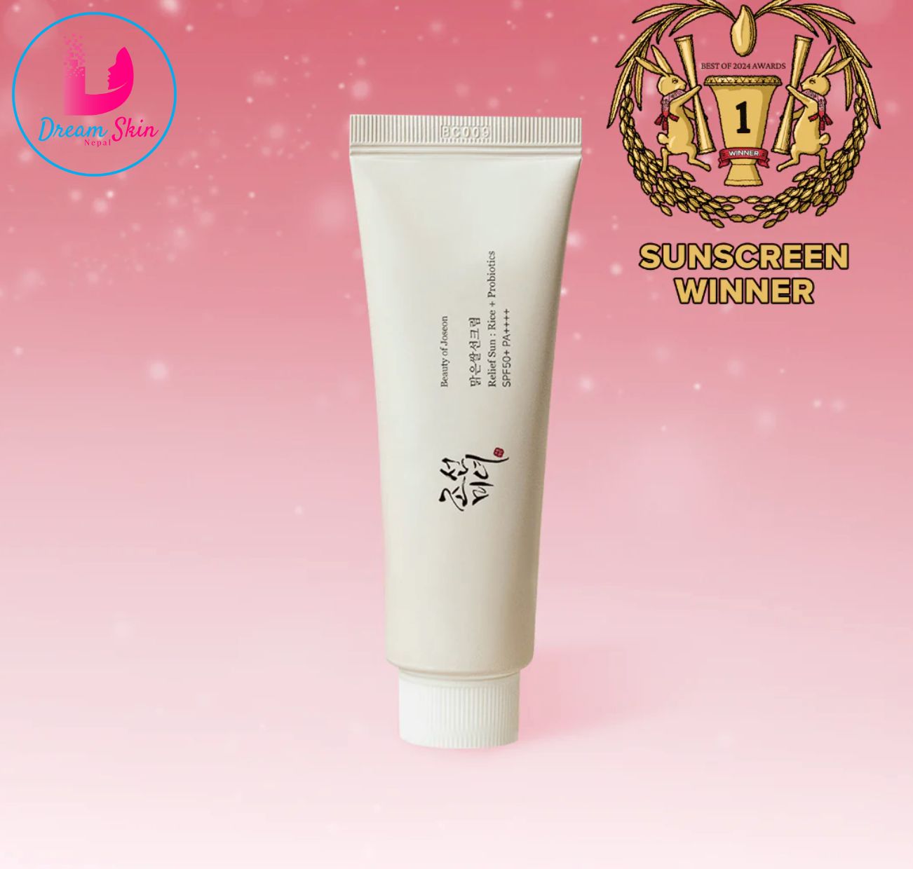 BEAUTY OF JOSEON - RELIEF SUN: RICE + PROBIOTICS SPF 50 PA++++ 50ML