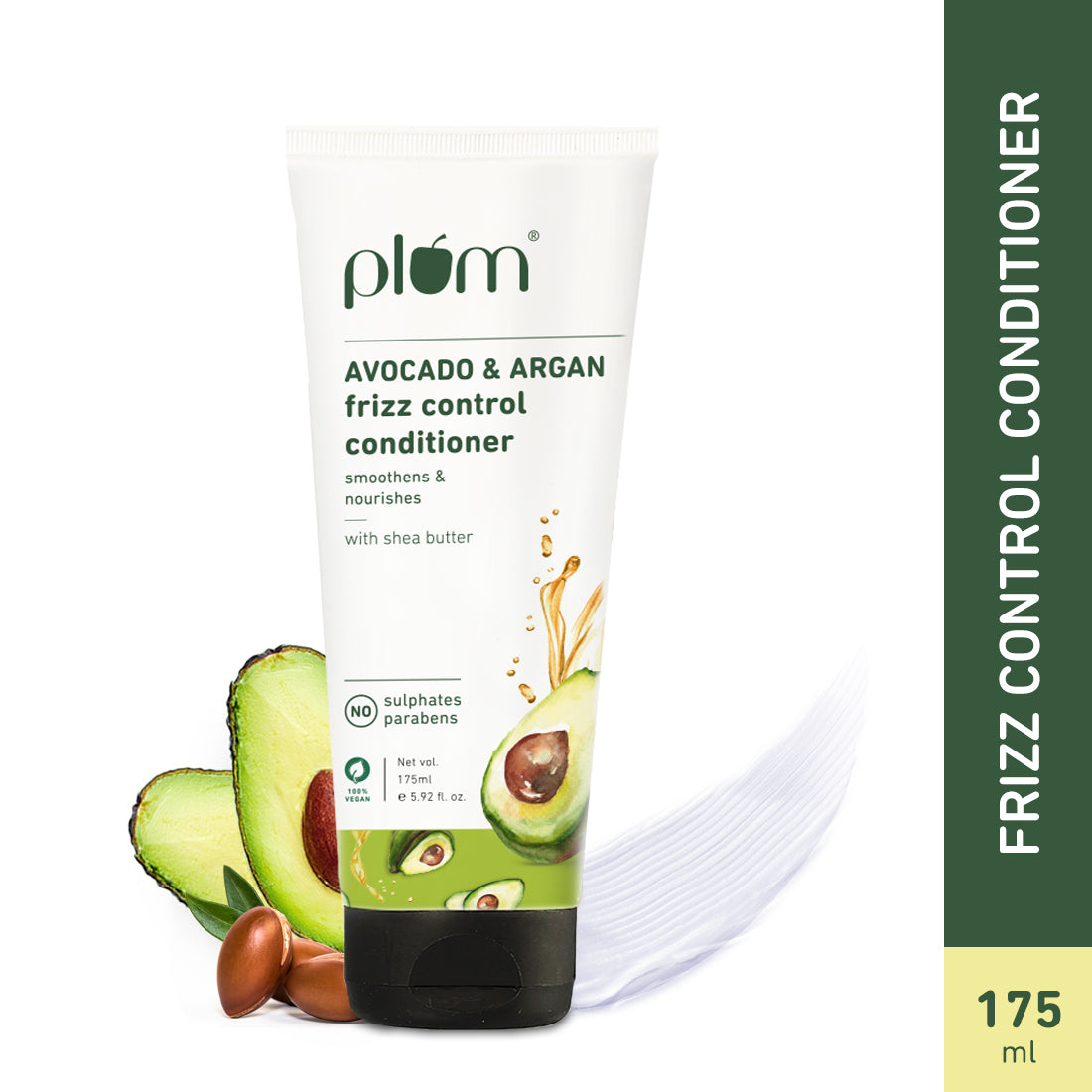 PLUM AVOCADO & ARGAN FRIZZ CONTROL CONDITIIONER 175 ML