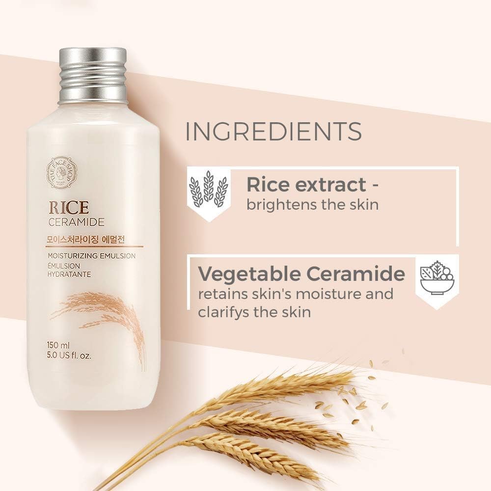 THE FACE SHOP RICE&CERAMIDE MOISTURIZING EMULSION