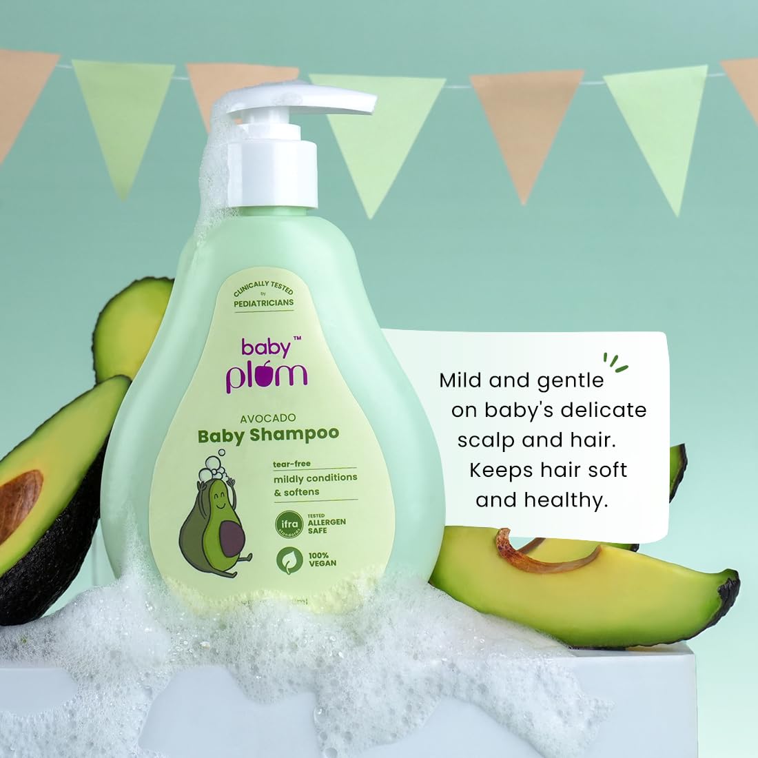 BABY PLUM AVOCADO BABY SHAMPOO 200 ML