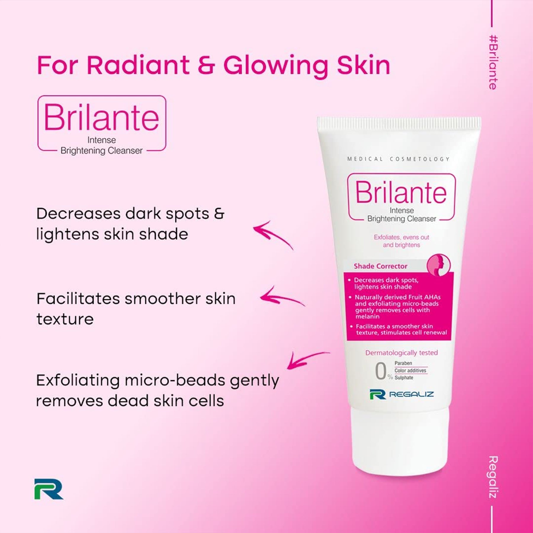 Regaliz Brilante Intense Brightening Cleanser 50ml