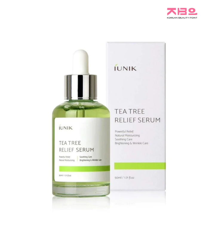 IUNIK TEA TREE RELIEF SERUM, 50 ML