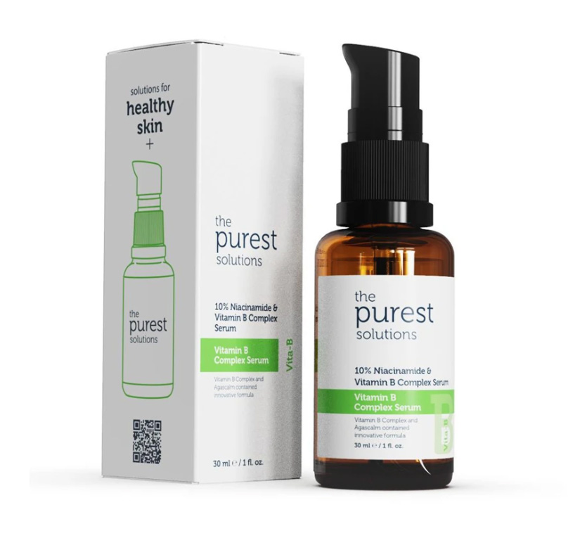 THE PUREST SOLUTIONS 10% NIACINAMIDE & VITAMIN B COMPLEX SERUM 30ML