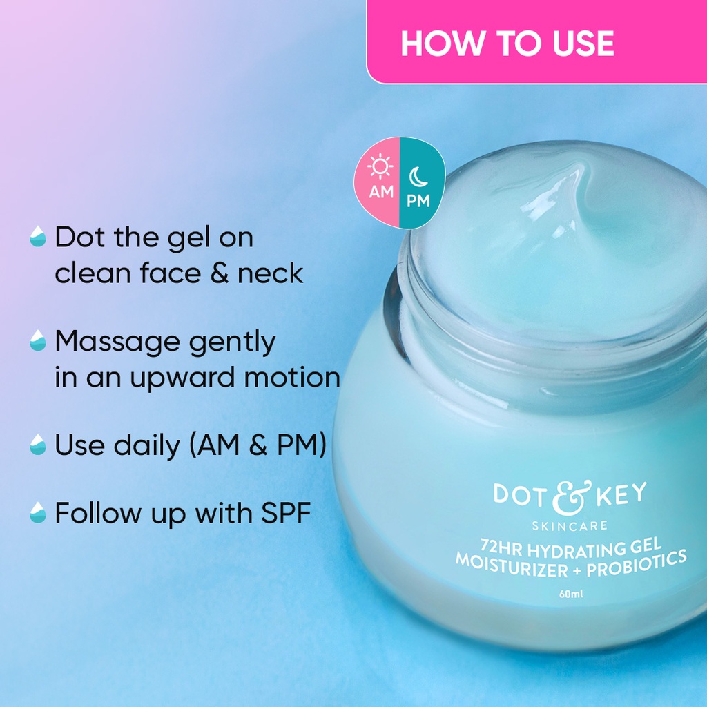 DOT & KEY 72 HR PROBIOTICS GEL 60 M