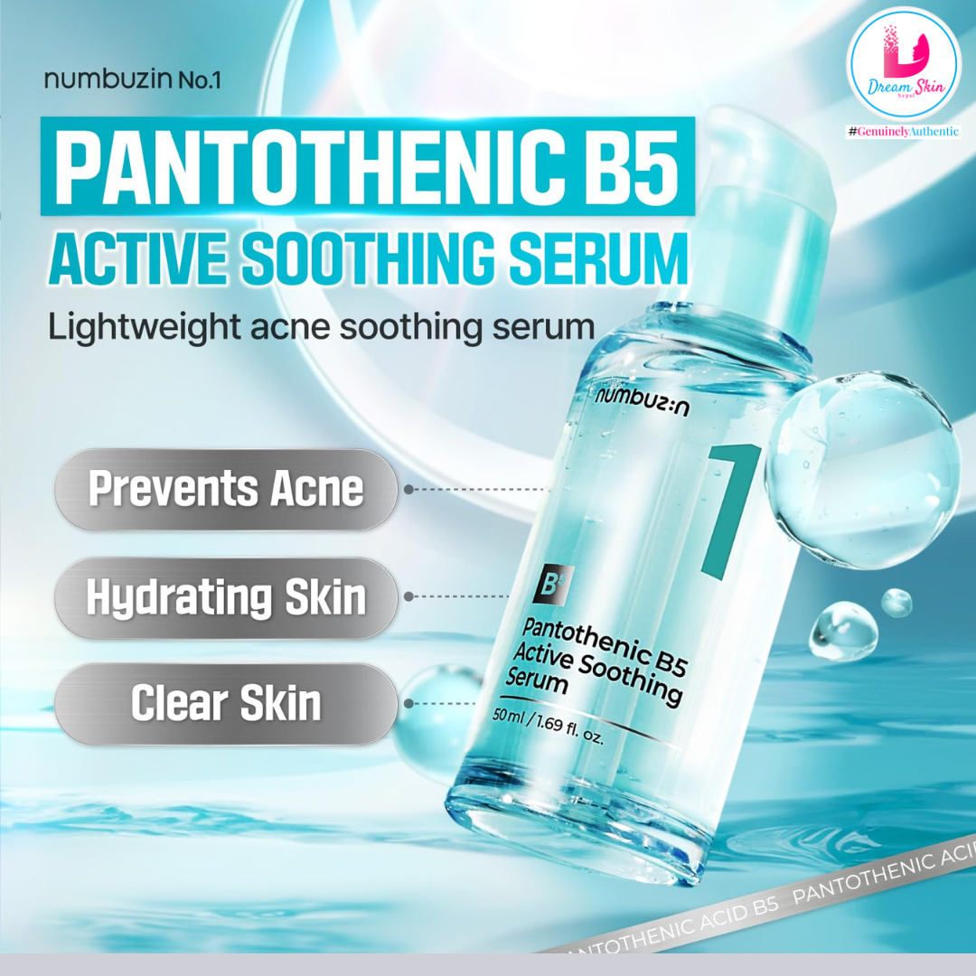 NUMBUZIN NO.1 PANTOTHENIC B5 ACTIVE SOOTHING SERUM 50ML