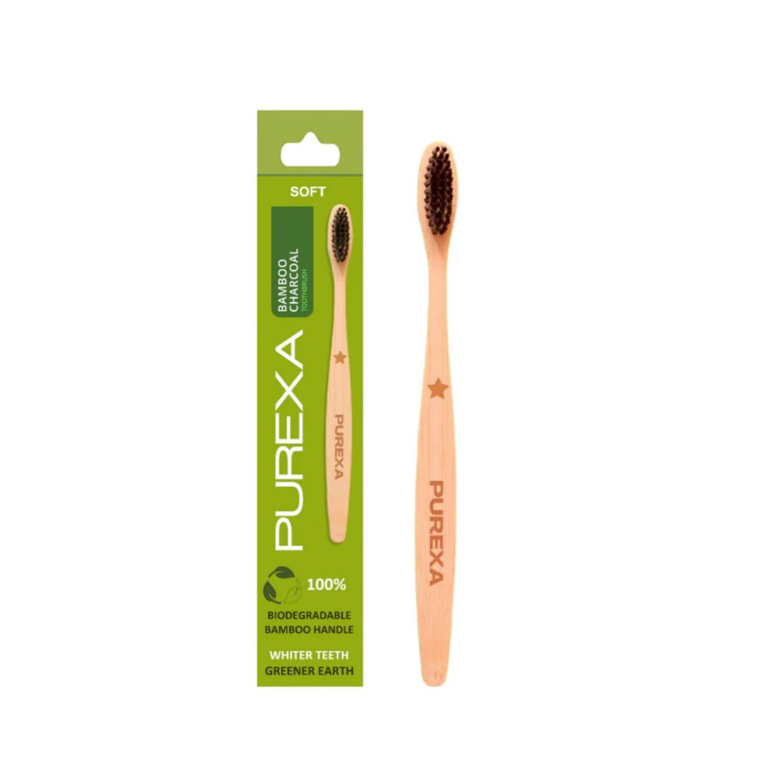 Purexa bamboo charcoal Toothbrush (1 pcs)