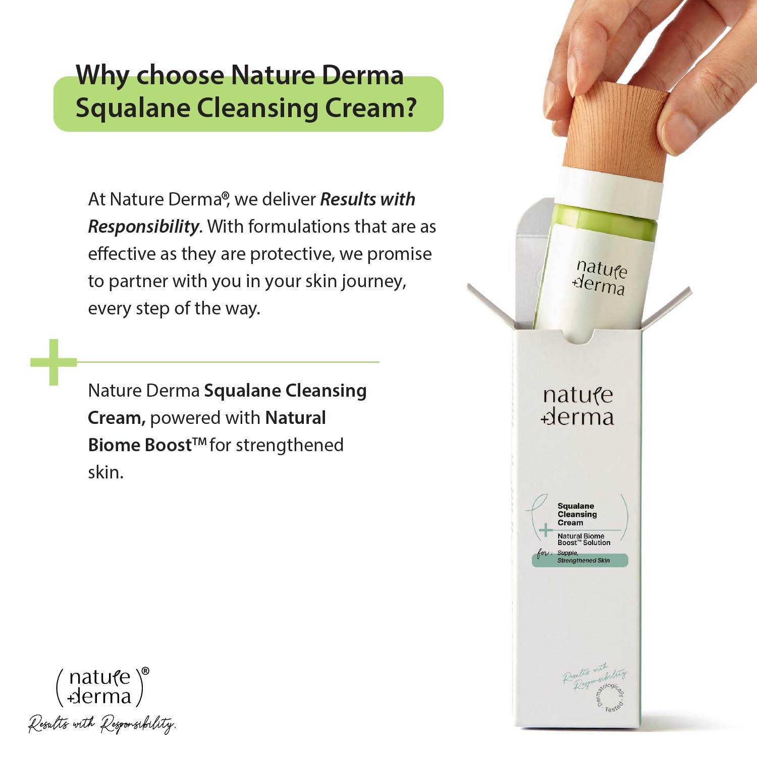 NATURE DERMA SQUALENE CLEANSING CREAM 50 ML