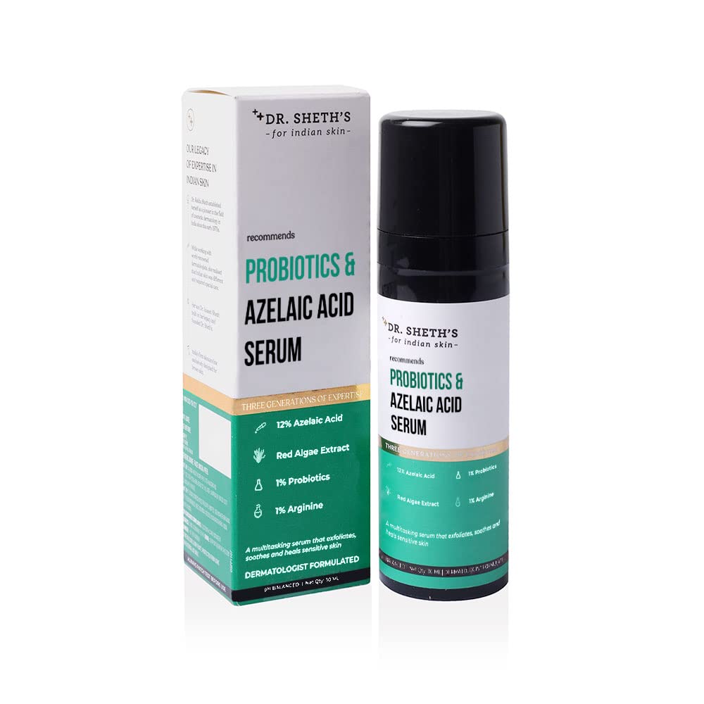 DR. SHETH PROBIOTICS & AZELAIC ACID SERUM 30 ML